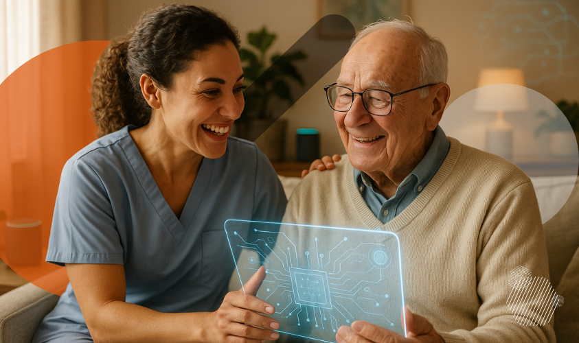 Empowering Care with AI in Home Care Training