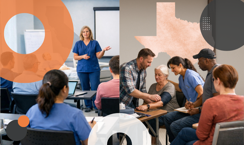 Caregiver Training California vs Texas