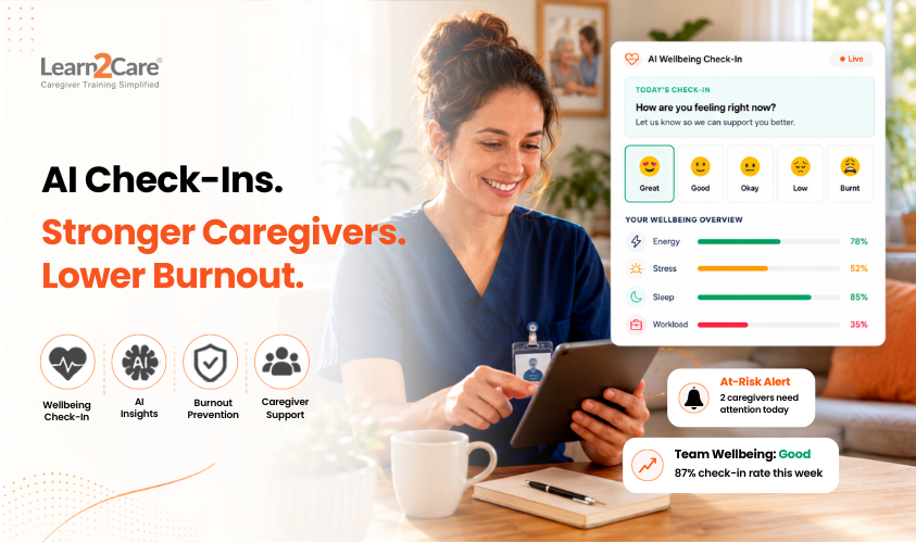 How AI Wellbeing Check-Ins Help Reduce Caregiver Burnout 