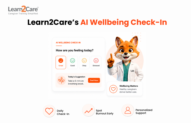 AI Well-Being Insights for caregiver retention